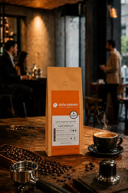 Café Premium Grão Urbano 250g torrado e moído